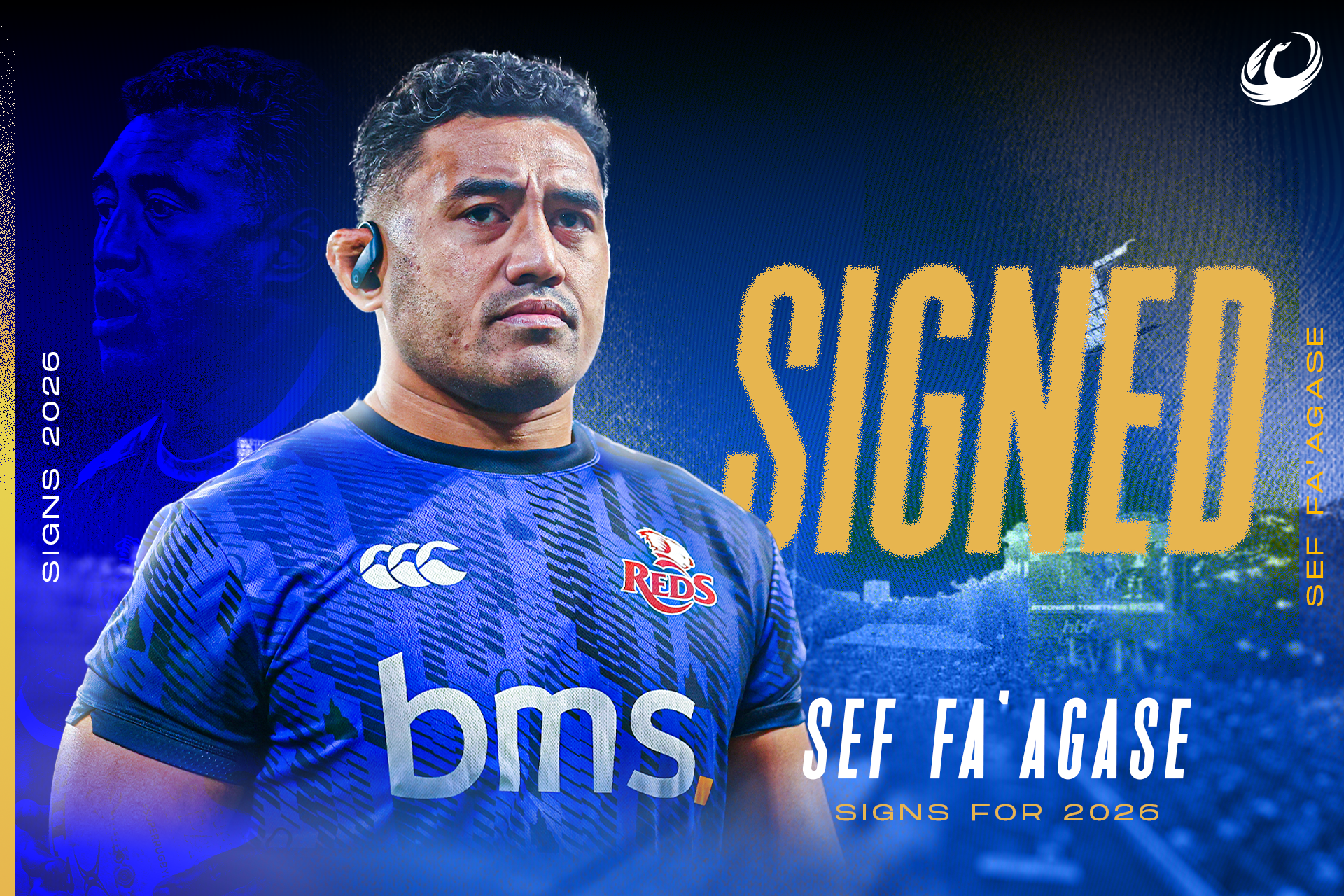 Force bolster front-row stocks with experienced prop Fa'agase