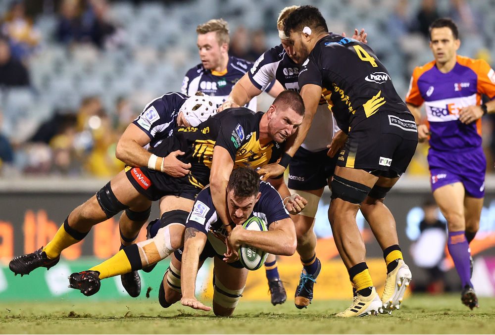 The Western Force have confirmed that they have sought out officials over the Brumbies scrum tactics. Photo: Getty Images