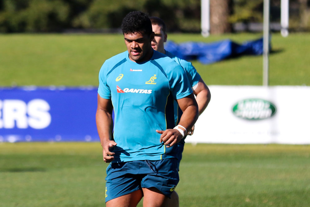 Uelese is relishing the Wallabies work. Photo: ARU Media