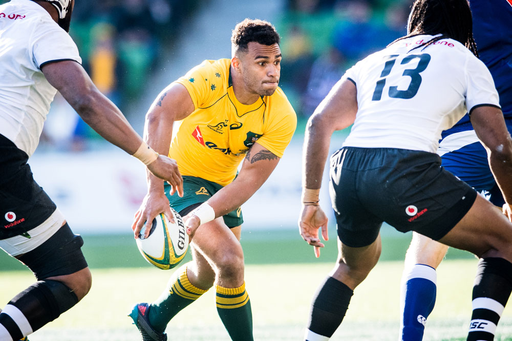 Will Genia was back in action for the Wallabies. Photo: RUGBY.com.au/Stuart Walmsley