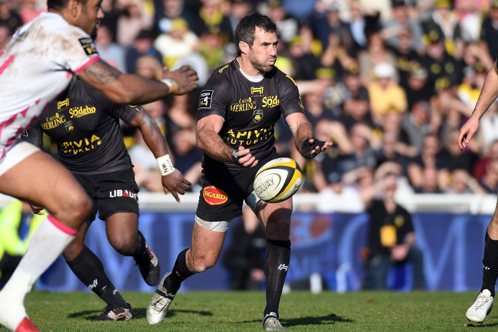 Brock James was key in another La Rochelle win. Photo: AFP