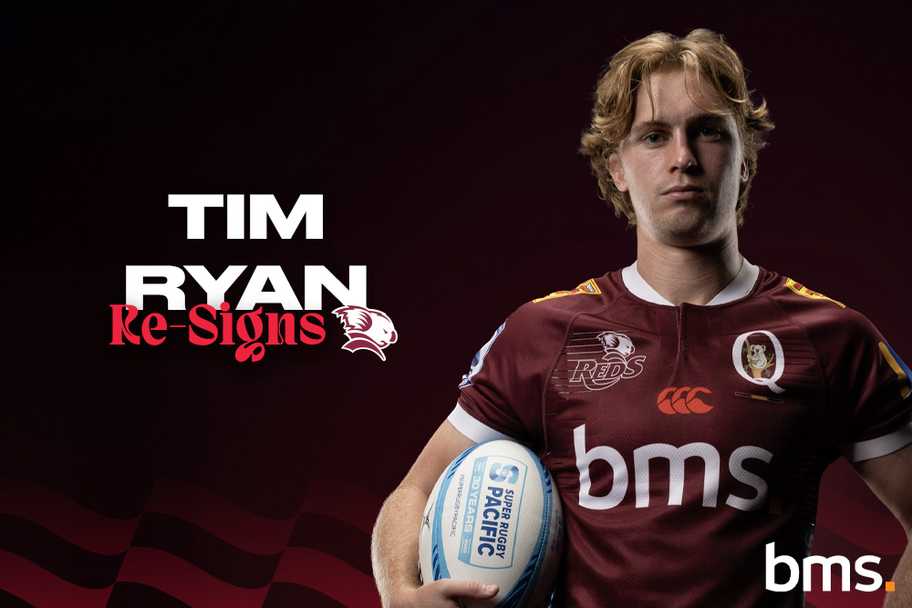 Tim Ryan Sign Tim Ryan re-signs with Queensland Reds on two-year Deal