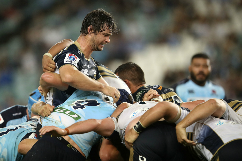 Carter is confident the Brumbies can shock the Crusaders in Canberra. Photo: Getty Images