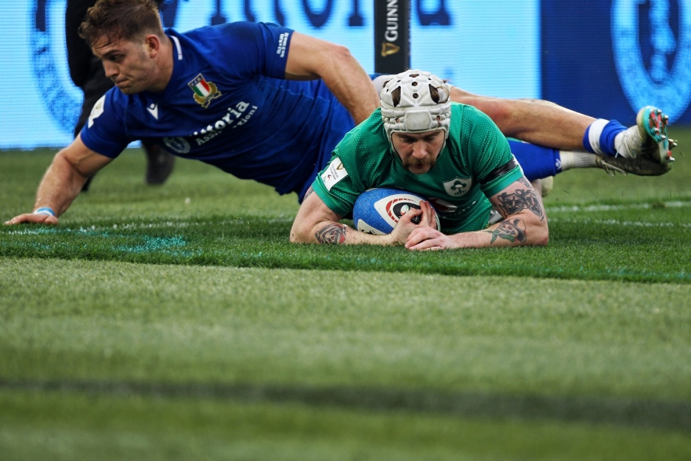 Hansen Helps Keep Six Nations Grand Slam Bid Alive As Ireland Beat 