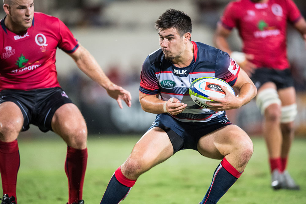 Jackson Garden-Bachop is finding his feet with the Rebels. Photo: RUGBY.com.au/Stuart Walmsley