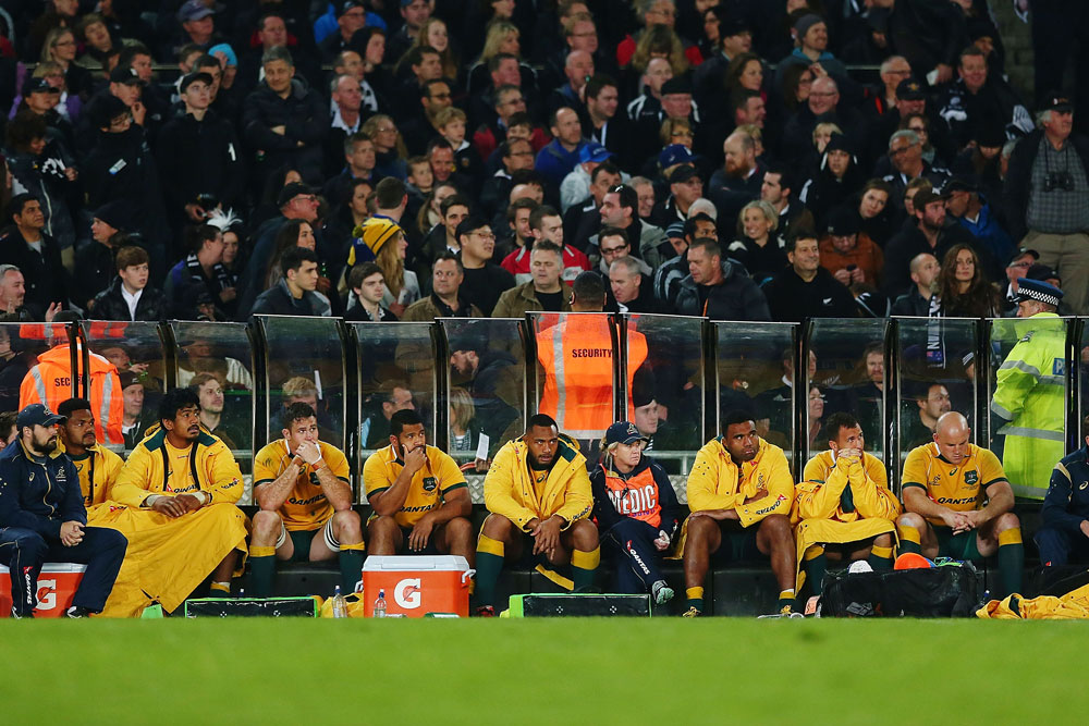 Eden Park has been a painful place for the Wallabies. Photo: Getty Images