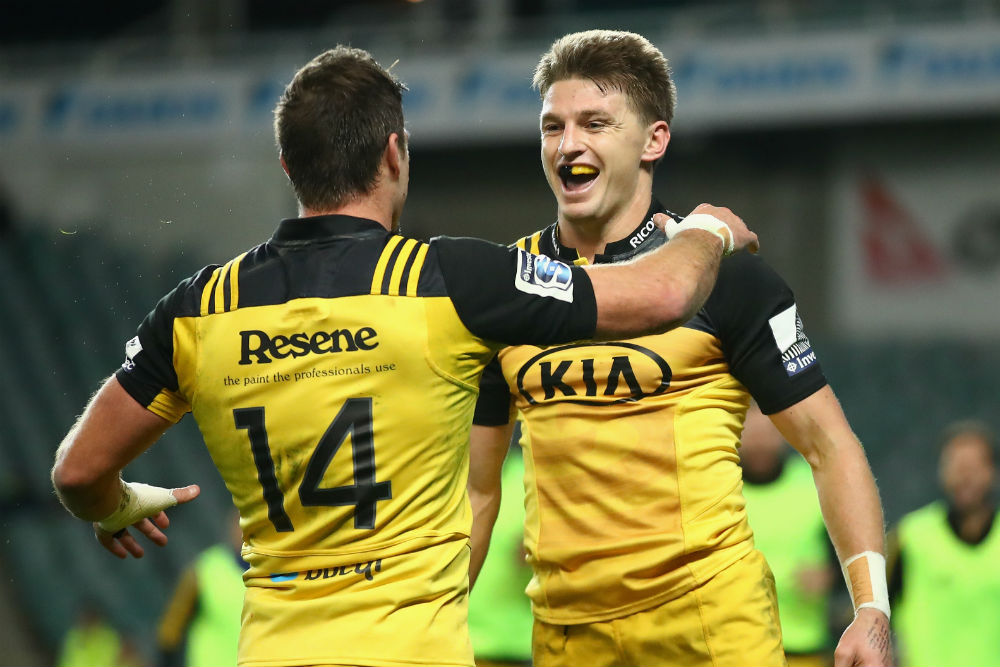 Barrett has been one of the in-form Super Rugby players this year. Photo: Getty Images