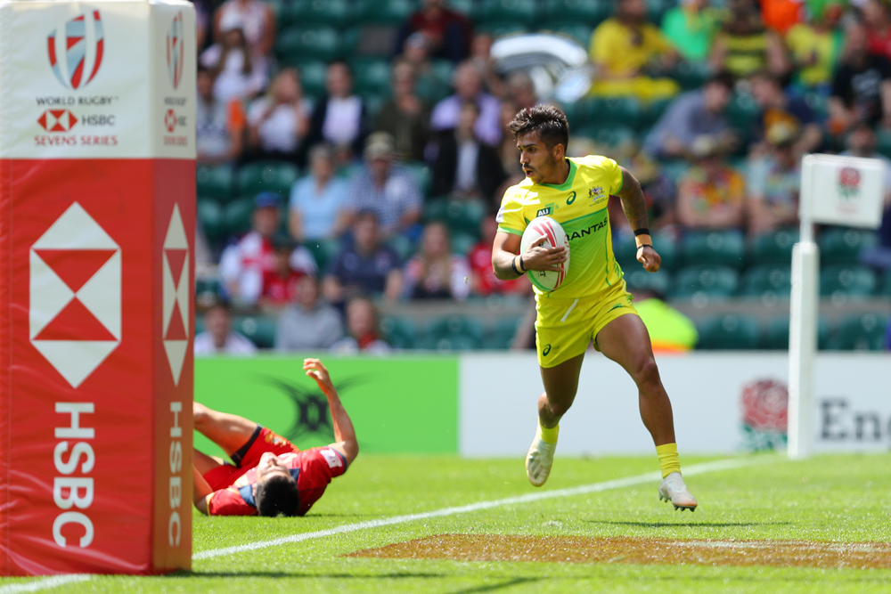 The Aussie Sevens are undefeated in London. Photo: Getty Images