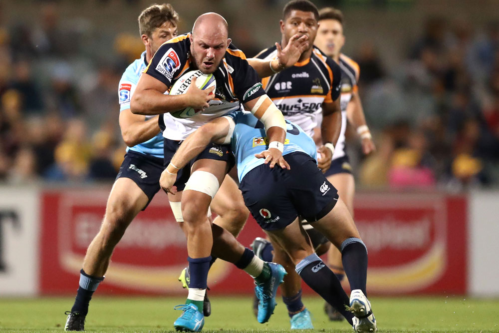 Lachlan McCaffrey was a standout for the Brumbies. Photo: Getty Images