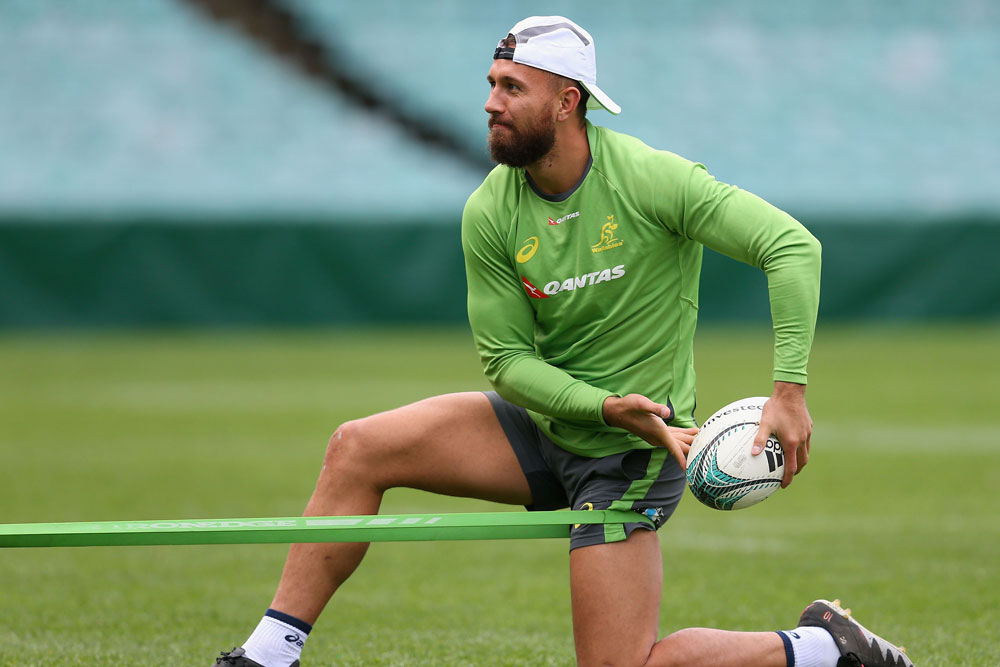 Quade Cooper is focusing on the job at hand. Photo: Getty Images