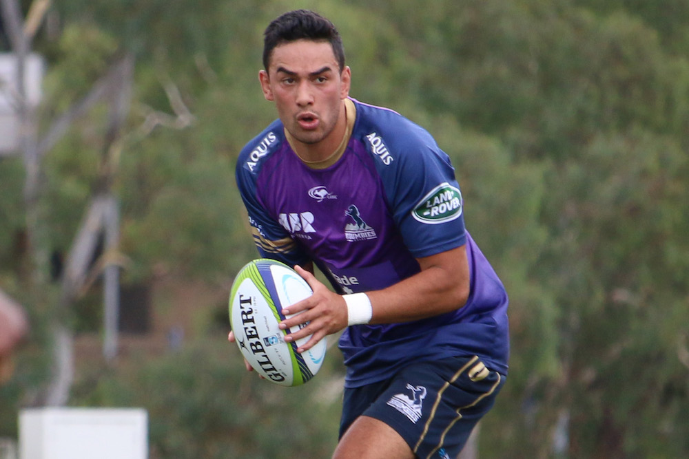 Wharenui Hawera signed a one year deal with the Brumbies after impressing Stephen Larkham. Photo: Brumbies Media Unit.