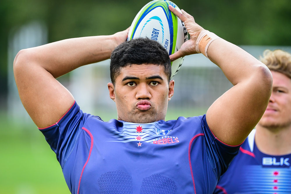 Jordan Uelese is still at least a month away from returning to play. Photo: RUGBY.com.au/Stuart Walmsley