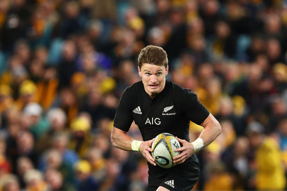 Beauden Barrett had plenty of praise for Quade. Photo: Getty Images