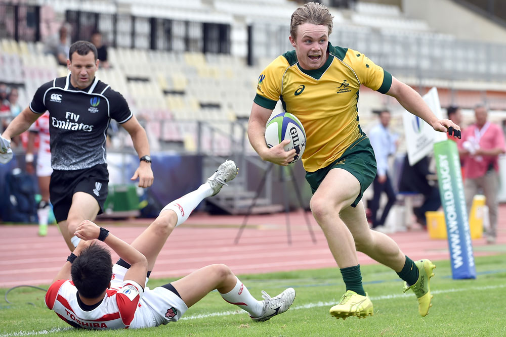 Junior Wallabies notch win against Japan