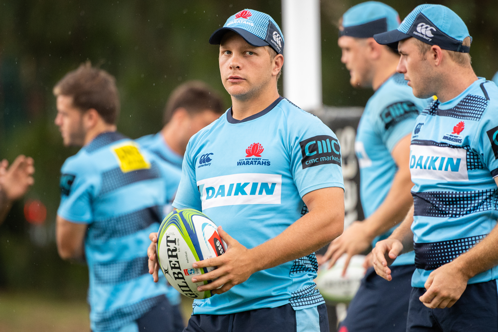 Mack Mason is starting at 10 for the Waratahs on Friday night. Photo: RUGBY.com.au/Stuart Walmsley