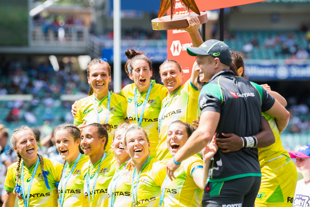 Walsh has had tremendous success with the Aussie Women. Photo: RUGBY.com.au/Stuart Walmsley