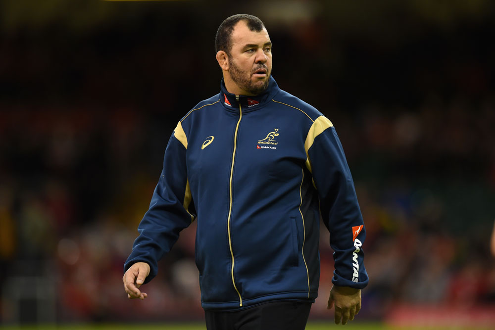 Michael Cheika has a rough initiation into the Wallabies gig. Photo: Getty Images