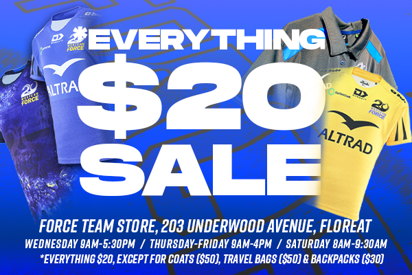 Everything $20 in-store clearance sale this week only