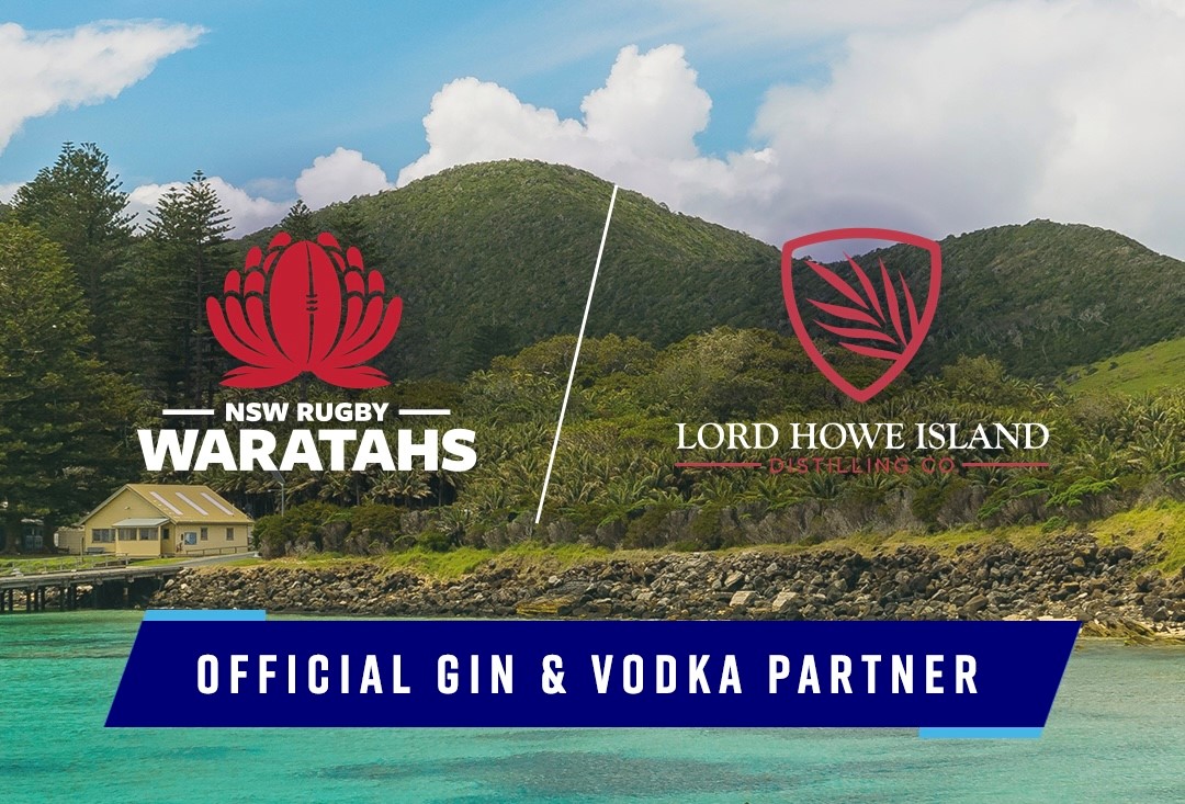 Waratahs announce partnership with Lord Howe Island Distilling Co