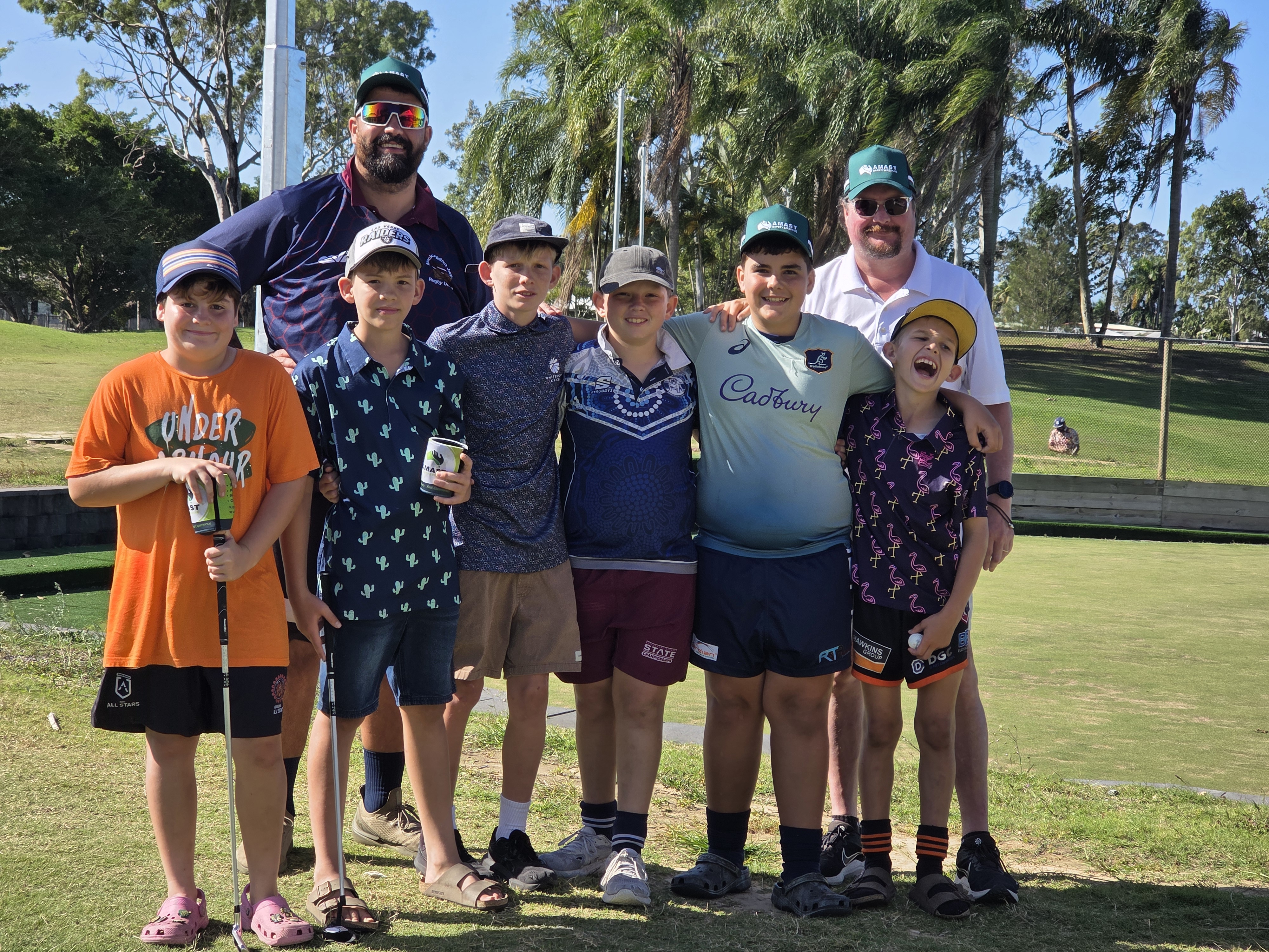 🏌️‍♂️ CQ Bushrangers U13 Boys Tee Off for Success at Golf Day Fundraiser!
