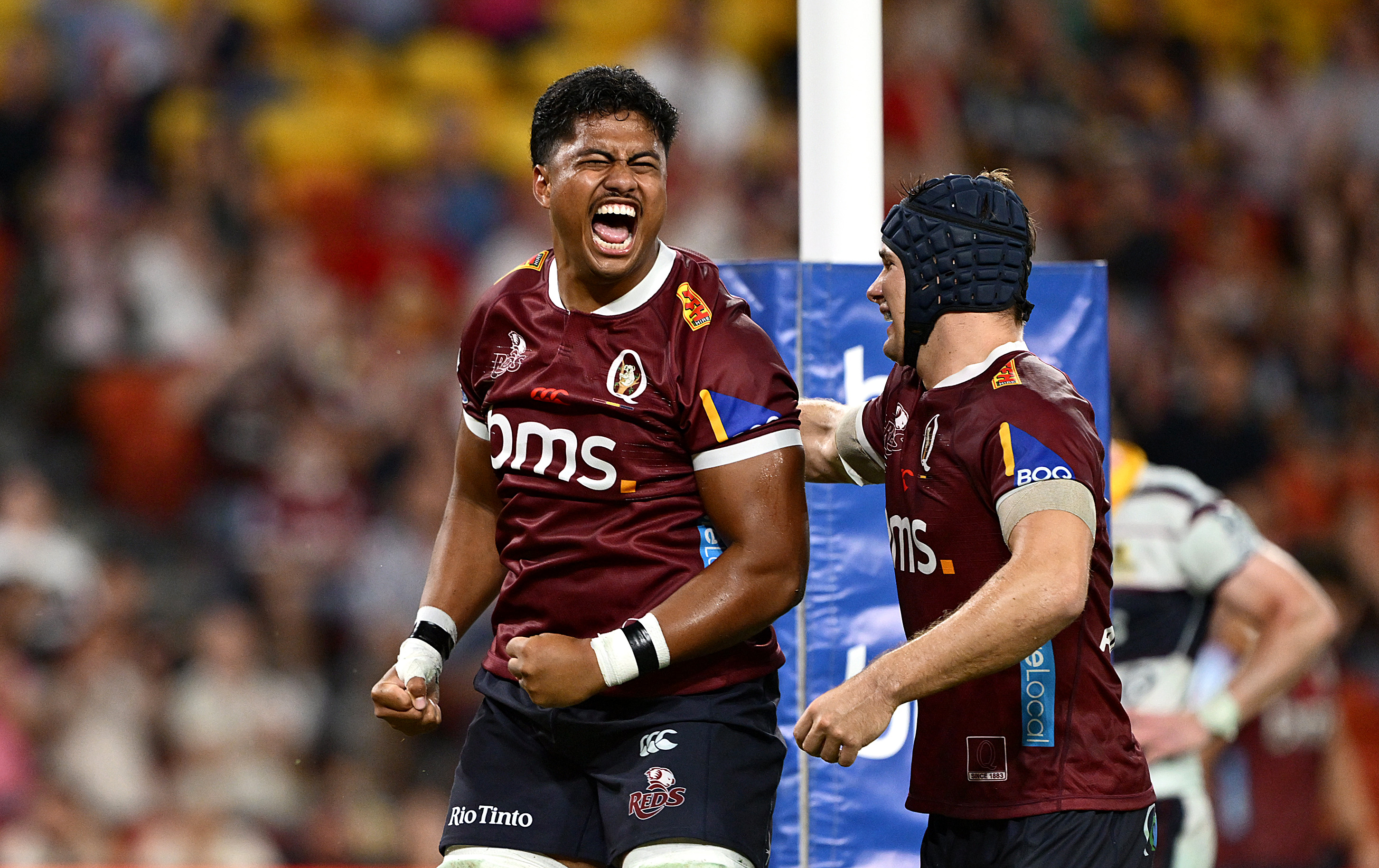 Schenectady Reds Rugby Reds Revel in Winning Five-try Return to Suncorp Stadium