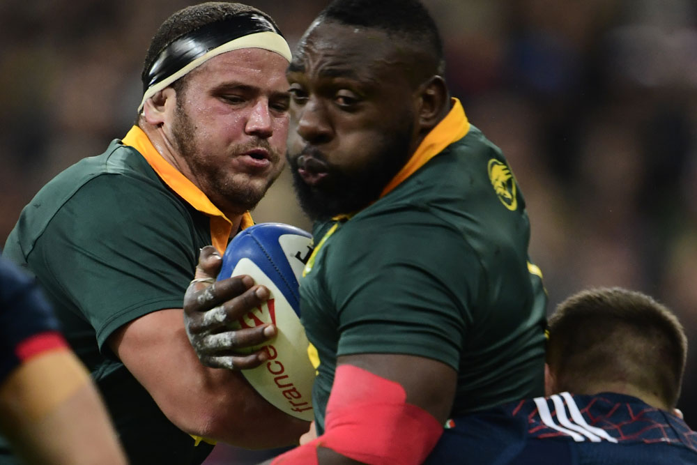 Tendai Mtwarira was imposing for the Boks. Photo: Getty Images